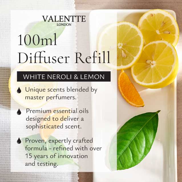 100ml Diffuser Refill - White Neroli & Lemon - Image 9