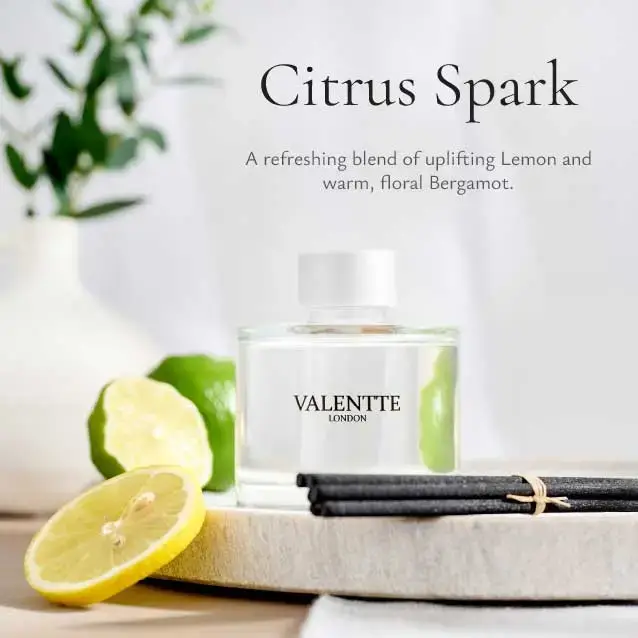 100ml Diffuser Refill - Bergamot & Lemon - Image 3