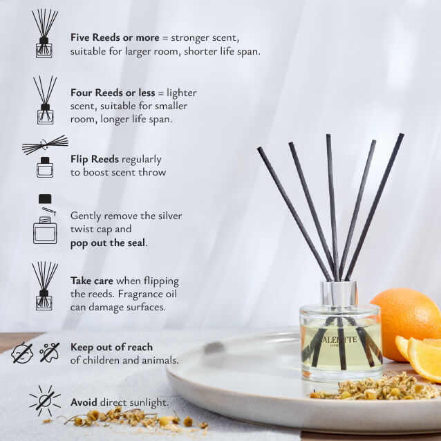Reed Diffuser - Orange & Chamomile - Image 9