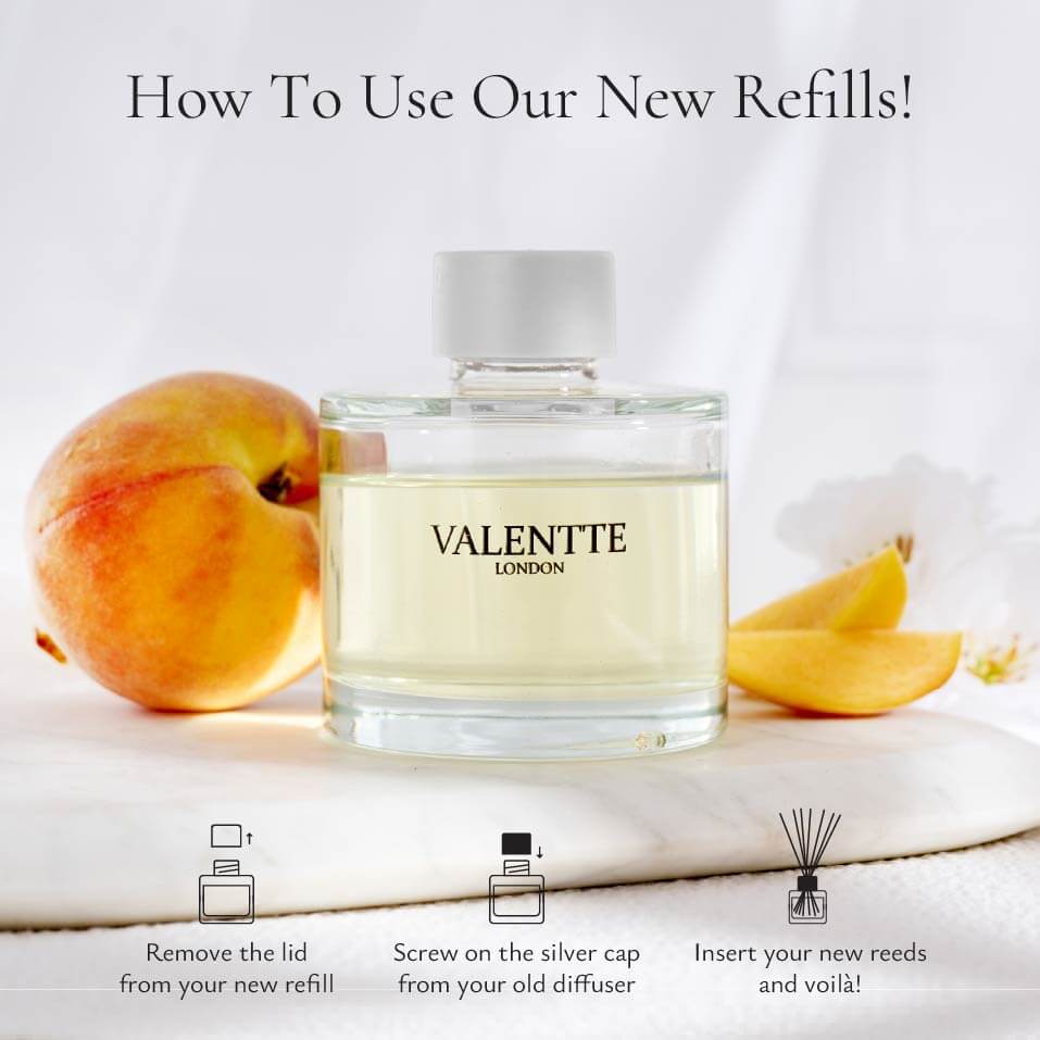 100ml Diffuser Refill -  Peach Blossom - Image 4