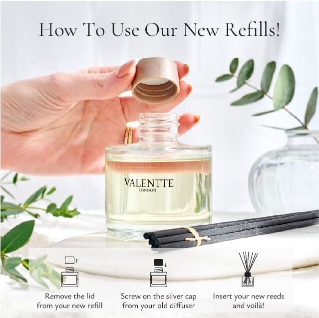 100ml Diffuser Refill -  Mediterranean Lemon & Amber - Image 3