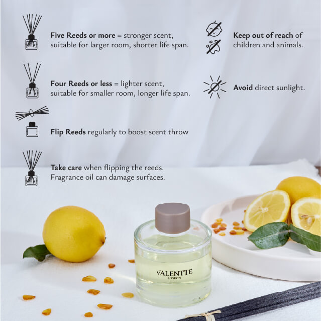 100ml Diffuser Refill -  Mediterranean Lemon & Amber - Image 4