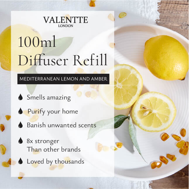 100ml Diffuser Refill -  Mediterranean Lemon & Amber - Image 8