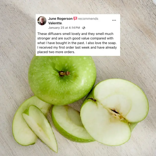 Reed Diffuser -  Green Apple & Honeysuckle - Image 6