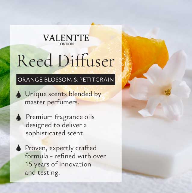Reed Diffuser -  Orange Blossom & Petitgrain - Image 8
