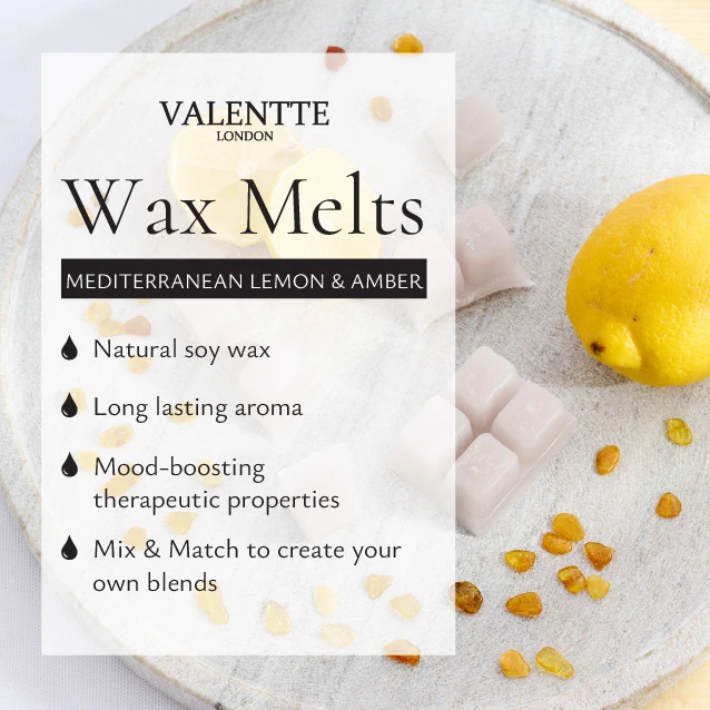 Wax Melt Snap Bar - Mediterranean Lemon & Amber - Image 3