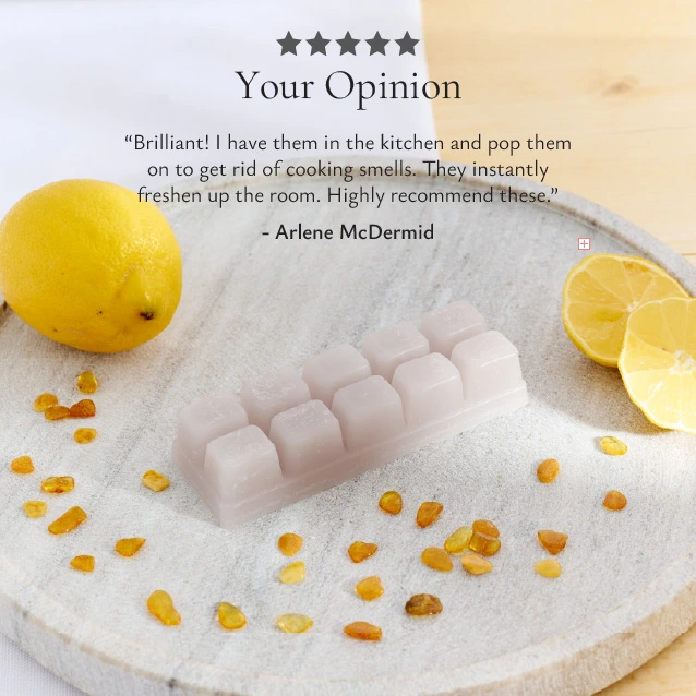 Wax Melt Snap Bar - Mediterranean Lemon & Amber - Image 5