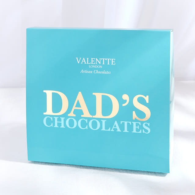 Box of 17 Artisan Chocolate's with Dad’s Chocolates Sleeve