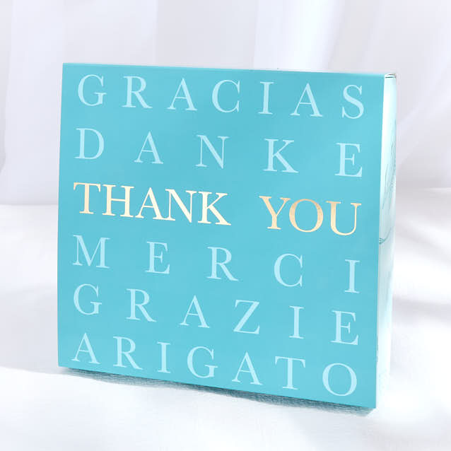 Box of 17 Artisan Chocolate's with Thank You Sleeve