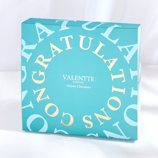 Box of 17 Artisan Chocolate's with Congratulations Sleeve
