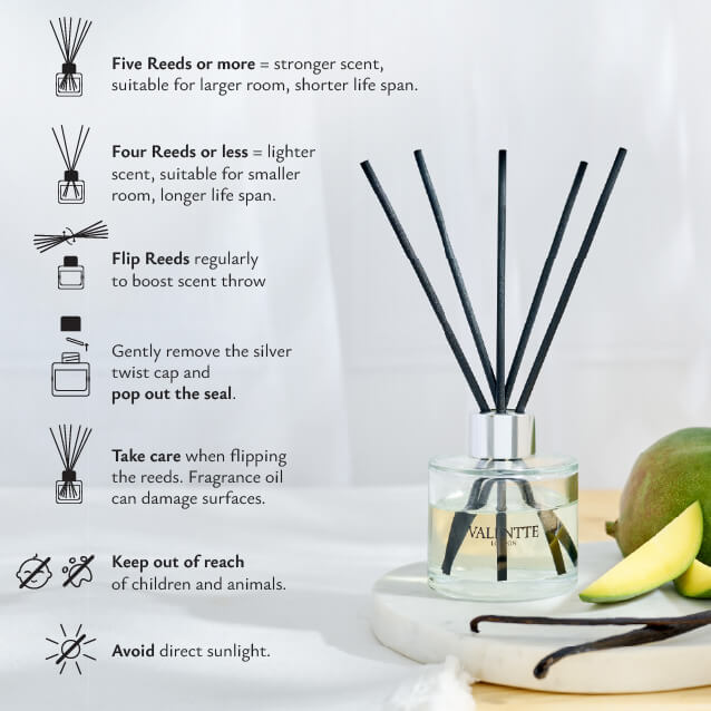 Reed Diffuser -  Mango & Vanilla - Image 4