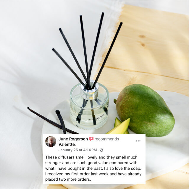 Reed Diffuser -  Mango & Vanilla - Image 8