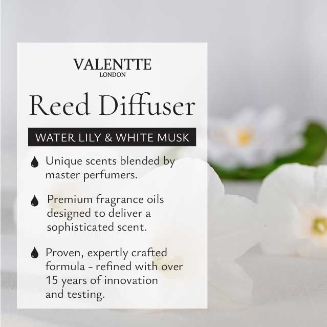 Reed Diffuser -  Water Lily & White Musk - Image 5