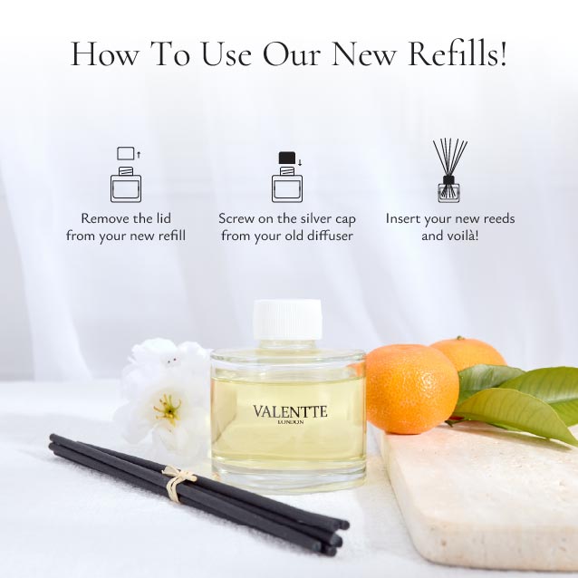 100ml Diffuser Refill - Orange Blossom & Petitgrain - Image 6