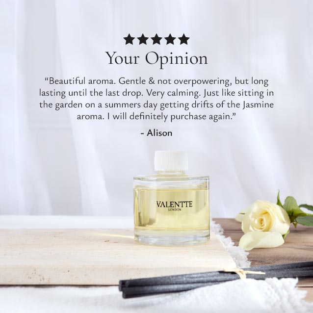 100ml Diffuser Refill - Dewy Jasmine & Rose - Image 3
