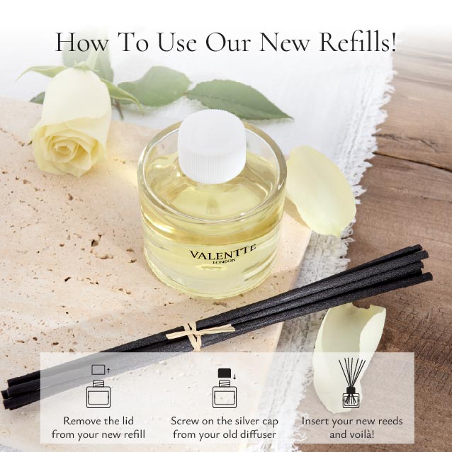 100ml Diffuser Refill - Dewy Jasmine & Rose - Image 6