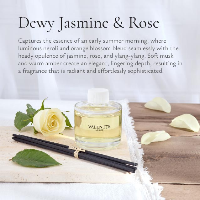 100ml Diffuser Refill - Dewy Jasmine & Rose - Image 8