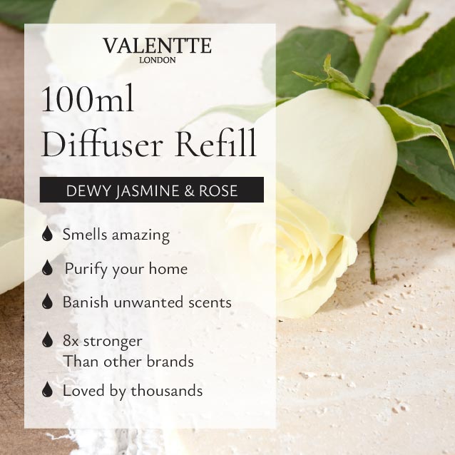 100ml Diffuser Refill - Dewy Jasmine & Rose - Image 9