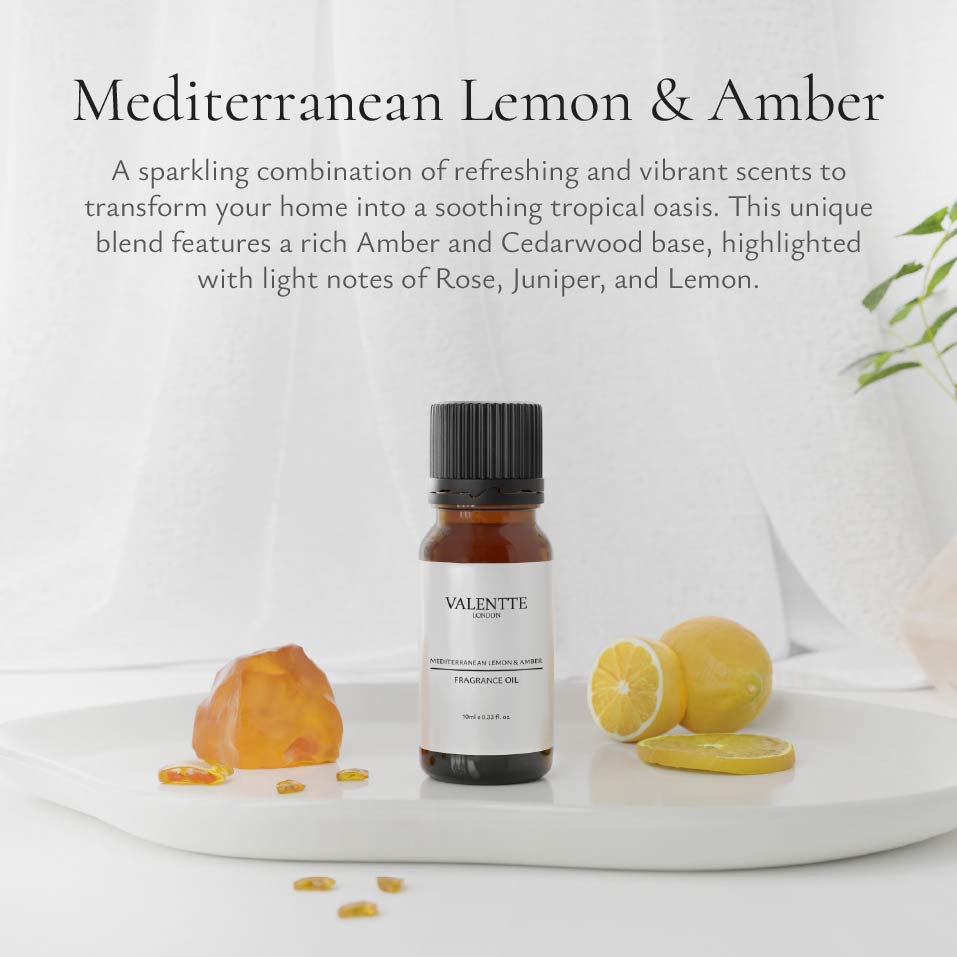 Fragrance Oil - Mediterranean Lemon & Amber - Image 5