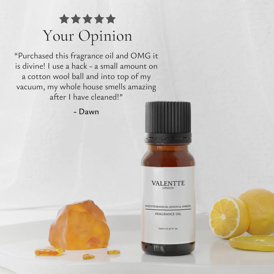 Fragrance Oil - Mediterranean Lemon & Amber - Image 6