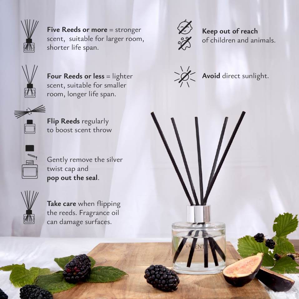 Reed Diffuser -  Wild Berries & Fig - Image 5