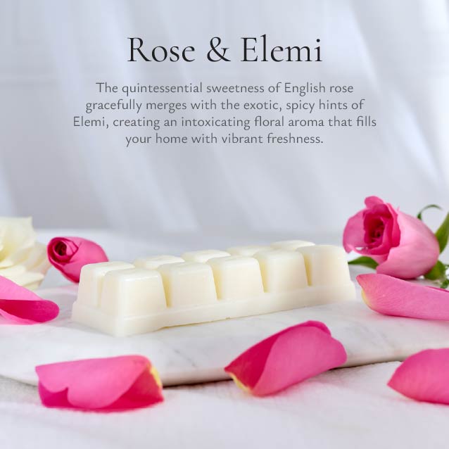 Wax Melt Snap Bar - Rose & Elemi - Image 4