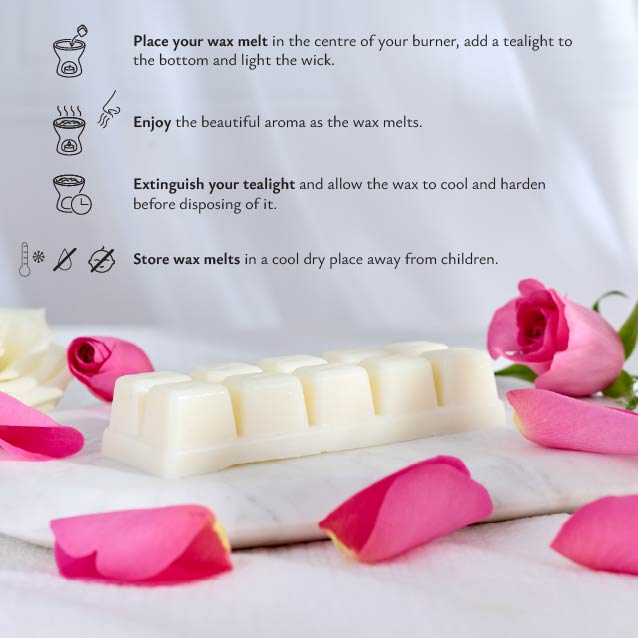 Wax Melt Snap Bar - Rose & Elemi - Image 6